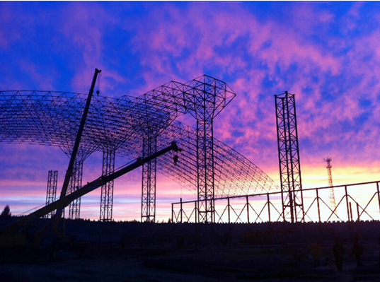 南岸网架工程结构