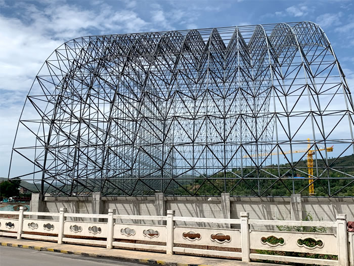 南岸山寨矿储煤棚网架